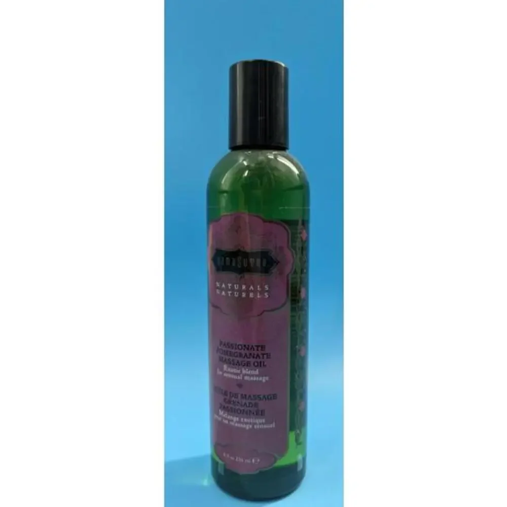 Kama Sutra Naturals Passionate Pomegranate Massage Oil -‎ 8 fl oz